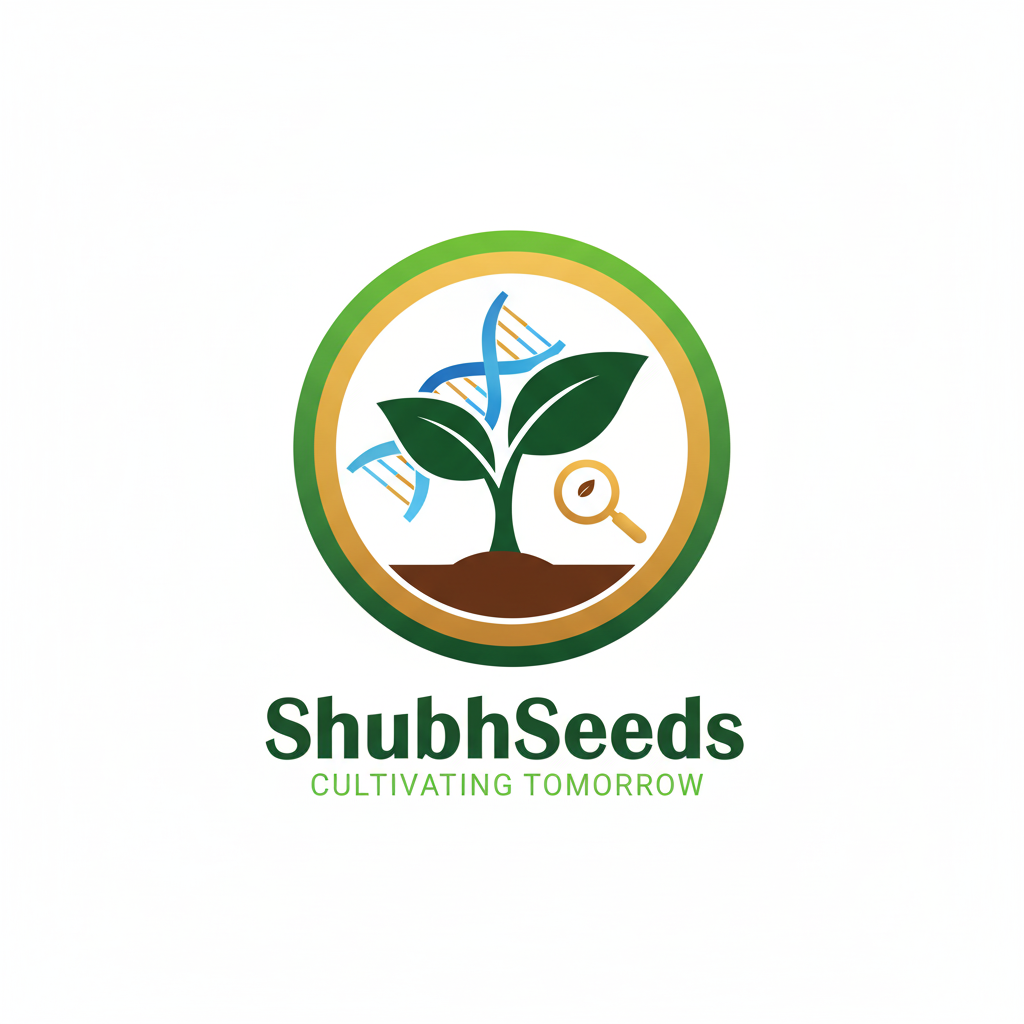 Icon representing scientific seed research.